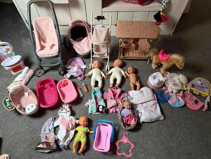 Baby Born poppen verzameling, Kinderen en Baby's, Speelgoed | My Little Pony, Gebruikt, Ophalen of Verzenden