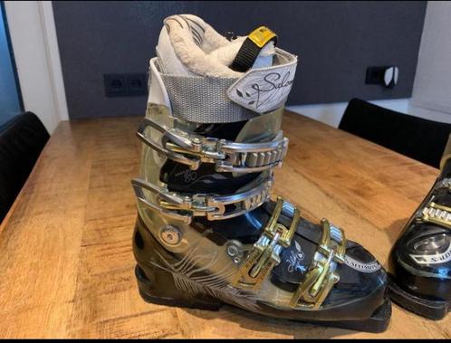 Ski schoenen Salomon Idol 80 maat 39 maat 25.5, Sport en Fitness, Skiën en Langlaufen, Zo goed als nieuw, Schoenen, Skiën, Salomon