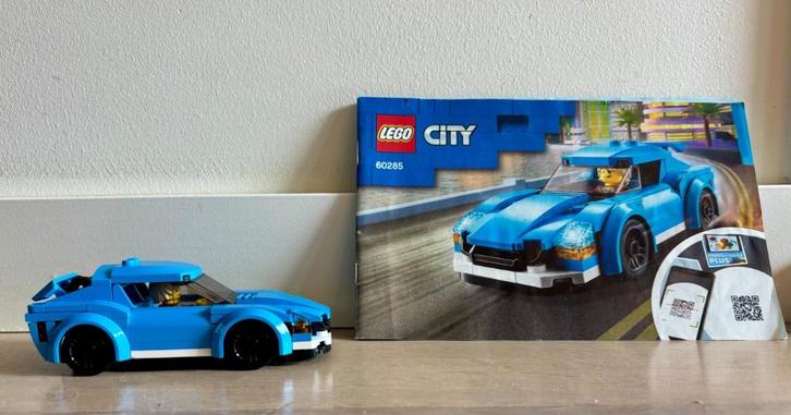 LEGO City 60285 – Sportwagen, Kinderen en Baby's, Speelgoed | Duplo en Lego, Gebruikt, Lego, Complete set, Ophalen of Verzenden