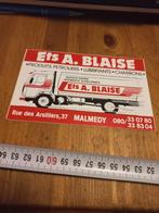 Ets a blaise malmedy produits petroliers, Ophalen of Verzenden, Zo goed als nieuw