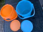 Tupperware wasemmer 8,5 liter oranje of blauw, Huis en Inrichting, Keuken | Tupperware, Nieuw, Blauw, Ophalen of Verzenden