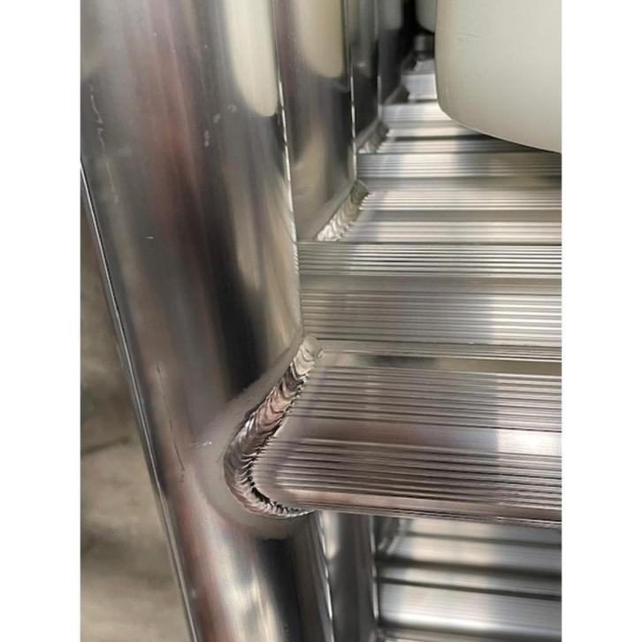 Nieuwe Euroscaffold steiger 8m WerkHoogte €2699 ex BTW, Doe-het-zelf en Verbouw, Steigers, Nieuw, Rolsteiger of Kamersteiger, 5 meter of hoger