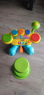 Vtech drumstel, Kinderen en Baby's, Speelgoed | Vtech, Ophalen of Verzenden, Zo goed als nieuw, 6 maanden tot 2 jaar
