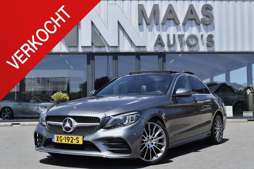 Mercedes-Benz C-klasse 200 AMG PANORAMADAK 19" MULTISPAAK DI, Auto's, Mercedes-Benz, Bedrijf, C-Klasse, ABS, Achteruitrijcamera