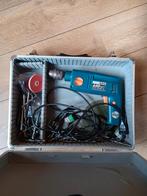 AEG Boormachine inclusief Boortjes excetra, Ophalen, Zo goed als nieuw, Boormachine, Klopboormechanisme