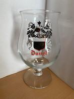 3x Duvel bierglas wapenschild zwart wit 33cl Nederland, Ophalen of Verzenden, Gebruikt, Glas of Glazen, Duvel