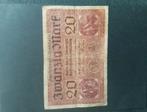 Duitsland 20 Mark 1918 - Zeldzaam!, Postzegels en Munten, Bankbiljetten | Europa | Niet-Eurobiljetten, Ophalen of Verzenden, Duitsland