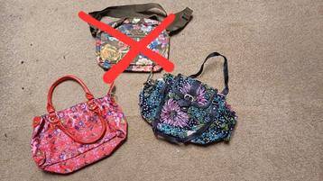 MULTI- COLOR TASJES> VINTAGE PER STUK €2,50 beschikbaar voor biedingen