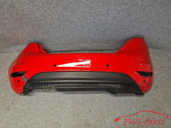 FORD FIESTA MK7 ST-LINE ACHTERBUMPER ORIGINEEL, Auto-onderdelen, Carrosserie en Plaatwerk, Bumper, Ford, Achter, Gebruikt, Ophalen of Verzenden