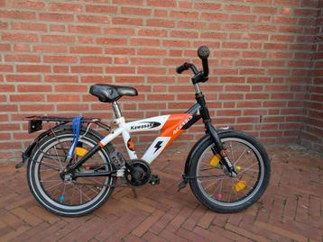Jongensfiets Alpina, 16 inch met of zonder zijwieltjes  beschikbaar voor biedingen