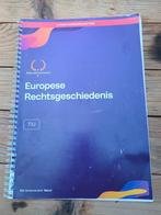 EUROPESE RECHTSGESCHIEDENIS, Boeken, Ophalen of Verzenden, Beta, Gelezen, WO