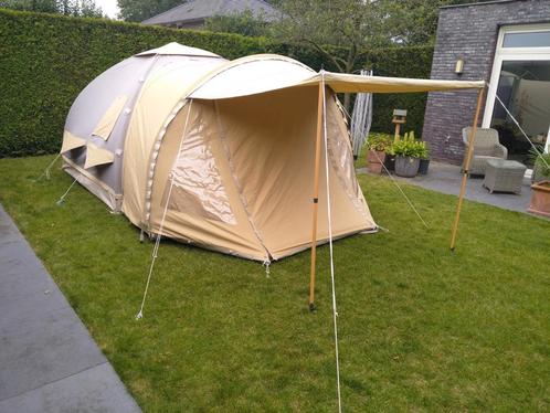 Karsten opblaastent oppompbare tent comfort luifel 300x300, Caravans en Kamperen, Tenten, Zo goed als nieuw, Ophalen