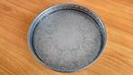 Vintage Towle of Sheffield Verzilverd op Koper 25 cm., Ophalen of Verzenden, Gebruikt, Rond, Metaal