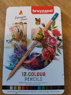 Bruynzeel 12x colour pencils, Verzenden, Zo goed als nieuw, Potlood of Stift