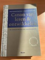 Rika Schut - Canon van leren & ontwikkelen NIEUW, Nieuw, Ophalen of Verzenden, Rika Schut; Robert-Jan Simons; Manon Ruijters