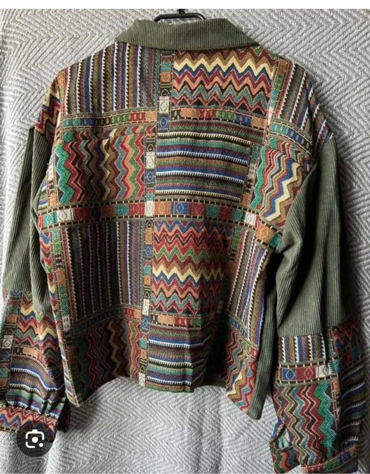 Etnisch bohemian blouse jas xl oversized geborduurd boho, Kleding | Dames, Jasjes, Kostuums en Pakken, Nieuw, Jasje, Maat 46/48 (XL) of groter