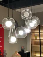 Hanglamp, Ophalen, Zo goed als nieuw, Glas, 75 cm of meer