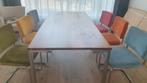 Eettafel, Huis en Inrichting, Tafels | Eettafels, Gebruikt, Vijf personen of meer, Rechthoekig, 50 tot 100 cm