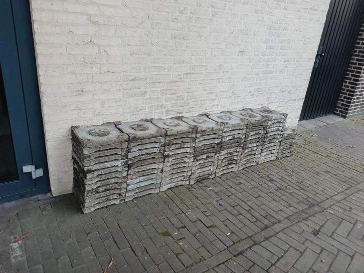 Gratis drainage tegels 15x15 cm voor balkon, Tuin en Terras, Tuinsets en Loungesets, Gebruikt, Kunststof, 2 zitplaatsen, Ophalen of Verzenden