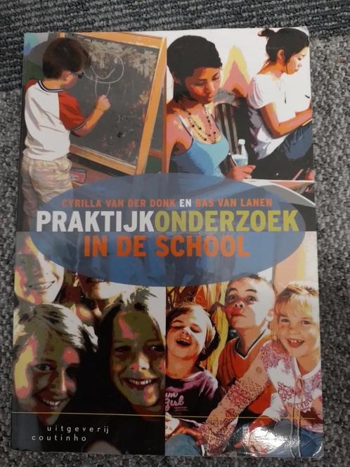 Cyrilla van der Donk - Praktijkonderzoek in de school, Boeken, Wetenschap, Zo goed als nieuw, Ophalen of Verzenden