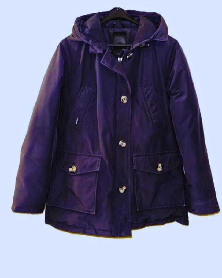 Heerlijk warme Air Force 4 pocket parka. Wind- en waterdicht, Kleding | Dames, Jassen | Winter, Gedragen, Maat 38/40 (M), Blauw