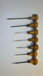 7 stekers guts beitels ( goudsmit juwelier gereedschap ), Hobby en Vrije tijd, Cursusmateriaal, Ophalen of Verzenden