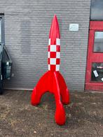 Groot Kuifje raket reclame beeld XL, Ophalen, Gebruikt, Beeldje of Figuurtje, .