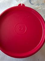 Vintage Tupperware Schaal met Deksel - Rood/Wit, Huis en Inrichting, Keuken | Tupperware, Ophalen of Verzenden, Zo goed als nieuw