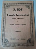 Atlas uit 1914 met 29 kaarten in kleur, Gelezen, Overige atlassen, R Bos, 1800 tot 2000