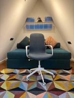 Ikea desk chair light blue, Verzenden, Zo goed als nieuw, Eenpersoons, Minder dan 150 cm