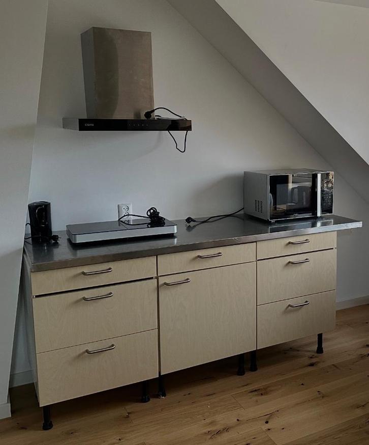 Keuken blok, Huis en Inrichting, Keuken | Complete keukens, Gebruikt, Enkelwandige keuken, Ophalen