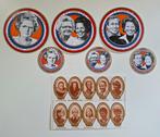 stickers Nederlands koningshuis 1980, Verzamelen, Ophalen of Verzenden, Zo goed als nieuw, Overige typen