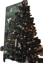 kunst kerstboom hoogte 2,30 m, Diversen, Kerst, Ophalen of Verzenden, Zo goed als nieuw