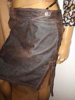 Prachtige rok van sāopaulo maat 40 zgan bruin, Maat 38/40 (M), Bruin, Ophalen of Verzenden, Zo goed als nieuw