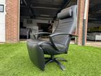 Jori Brainbuilder design relax fauteuil stoel zwart leer, Ophalen, Jori, Geen, Pahest@hotmail.nl