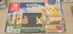 Nintendo Switch Console Pikachu edition + Game, Ophalen of Verzenden, Gebruikt, Switch Original