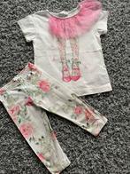 Monnalisa legging met bijpassend shirt 4 jaar, Kinderen en Baby's, Kinderkleding | Maat 104, Meisje, Ophalen of Verzenden, Monnalisa