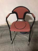 Po stoel met Armleuningen., Huis en Inrichting, Stoelen, Ophalen, Gebruikt, Bruin, Vintage