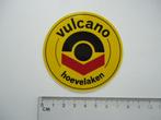 sticker oud Hoevelaken Vulcano retro logo, Verzamelen, Overige typen, Zo goed als nieuw, Verzenden