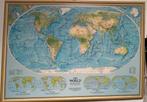 The world physical wereldkaart van National Geographic 1994, Ophalen, Overige atlassen, Zo goed als nieuw, 1800 tot 2000