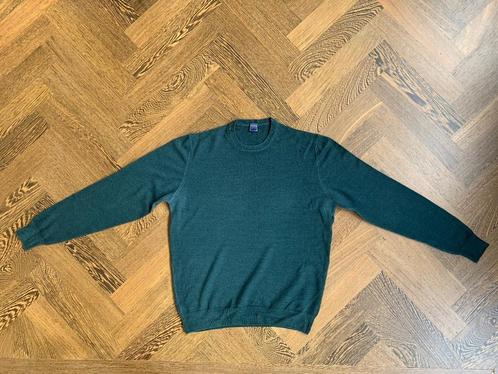Trui Fedeli groen maat S 100% lana wol, Kleding | Heren, Truien en Vesten, Zo goed als nieuw, Maat 46 (S) of kleiner, Groen, Ophalen of Verzenden