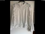 Zeer mooi nieuw witte tuniek blouse Nikkie by kate Moss , M, Maat 38/40 (M), Nikkie by Kate Moss, Verzenden, Wit