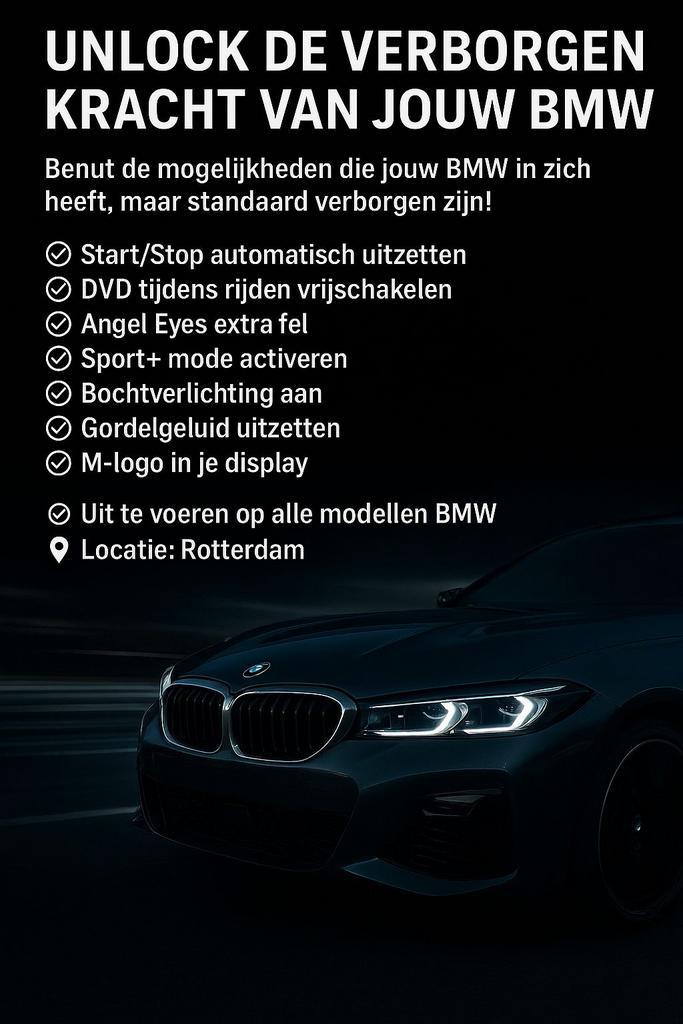 Bmw Coderen/Optie’s Vrijgeven, Auto diversen, Auto-accessoires, Ophalen of Verzenden