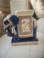 Decoratieve Olifant porselein 15x15 cm, Ophalen of Verzenden
