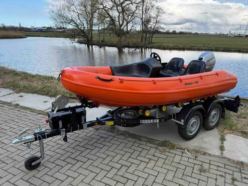 Oranje Hasle SummerFun bootje met Honda 10PK, Watersport en Boten, Speedboten, Nieuw, 3 tot 6 meter, Benzine, Minder dan 70 pk