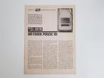 PORSCHE - 901 Officiële Porsche Sonderdruck - 8/1964, Porsche, Ophalen of Verzenden, Zo goed als nieuw, Porsche