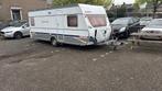 Dethleffs caravan met mover en zgan luifel bj 2005, Rondzit, Vast bed, Bedrijf, Tot en met 4