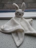 Knuffeldoek konijn van Etos goudkleurig geborduurd snuitje, Ophalen of Verzenden, Zo goed als nieuw, Konijn