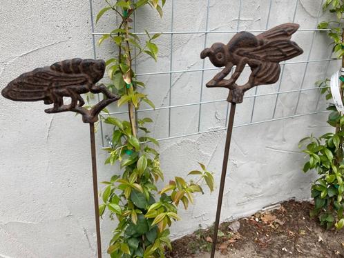 GIETIJZEREN TUINSTEKER KEVER EN BIJ SET 92 CM NIEUW, Tuin en Terras, Tuinstekers, Nieuw, Ophalen of Verzenden