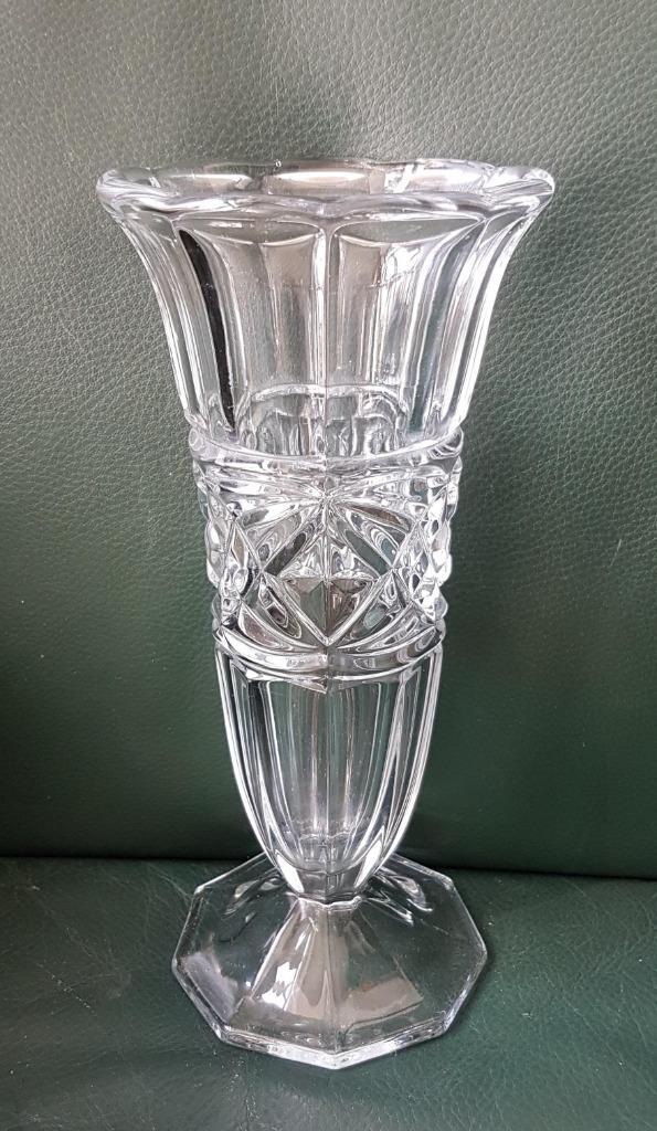 Art-Deco Vaas, LIBOCHOVICE, Model 1380, Feigl & Morawetz, Antiek en Kunst, Antiek | Glas en Kristal, Ophalen of Verzenden